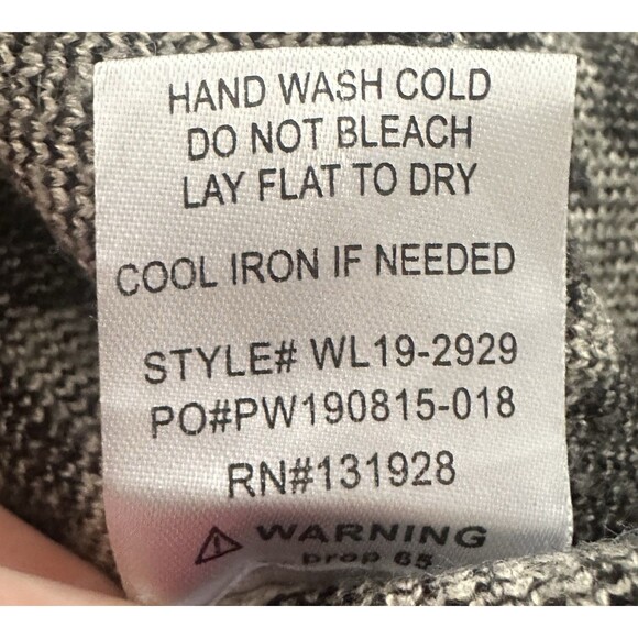 Wishlist Knit Animal Print Midi Skirt Women’s Large Brown Beige Stretch Pull-On - Picture 6 of 8